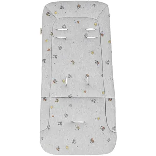 hauck Komfort Sitzauflage für Buggy und Kinderwagen Mickey & Minnie - Grey