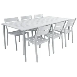 Brafab Nimes Gartenesstisch Aluminium, pulverbeschichtet