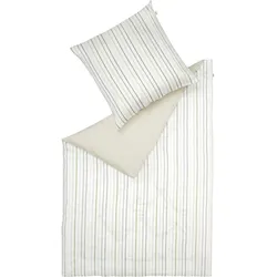 Bettwäsche "Happy", bunt (multi), B/L: 155cm x 220cm, , Satin, B/L: 80cm x 80cm, Satin, Obermaterial: 100% Baumwolle, SCHÖNER WOHNEN-KOLLEKTION, Bettwäsche, Satin Qualität