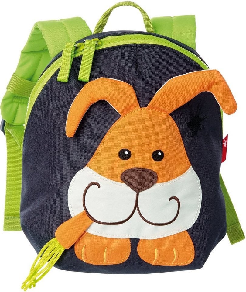 Preisvergleich Produktbild Sigikid Kinderrucksack Hase Mini grün|orange|schwarz