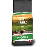Der-Franz Espresso Bio Kaffee, ganze Bohne, 1000 g