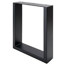 Hettich Bankgestell U 40 x 30 cm Stahl schwarz - 1 Stück