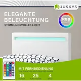 Juskys Verona 90 x 200 cm weiß