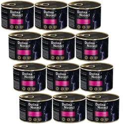DOLINA NOTECI Premium Nasses Katzenfutter Putenbrustfilet in Sauce 12x185g
