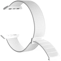 Puro PUSPORTAW44WHI, Band, Sportuhr, Weiß, Apple, Apple Watch, Nylon