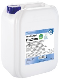 Dr. Weigert neodisher BioZym Geschirrreiniger, Enzymatischer Reiniger für das maschinelle Geschirrspülen, 10 Liter - Kanister