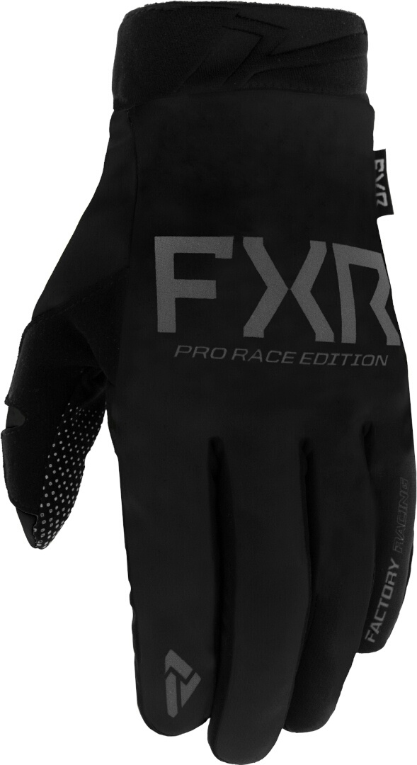 FXR Cold Cross Lite Jeugd Motorcross Handschoenen, zwart-grijs, L