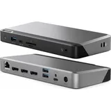 ALOGIC MX3 USB-C Triple Display DP Alt. Mode Dockingstation – mit 100 W Stromversorgung