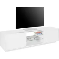 TV-Board INOSIGN "bloom" Sideboards Gr. B/H/T: 180 cm x 46 cm x 41,4 cm, weiß (weißhg) TV-Lowboards