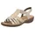 Rieker FSK Damen Sandalen für Damen, beige, Größe 39 EU
