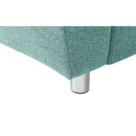 Smart Ecksofa Valencia ¦ türkis/petrol ¦ Maße (cm): B: H: 90 T: 173.0
