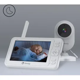 lionelo Babyline 6.2 Babyphone, - White - One Size - EU Plug 220V