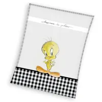 Carbotex LOONEY TUNES Tweety Decke, 130 x 170 cm,
