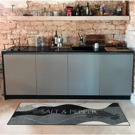 Wash+Dry Salt & Pepper 60 x 180 cm Grau