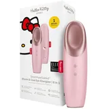 The Konjac Sponge Geske SmartAppGuidedTM Warm & Cool Eye Energizer | 6 in 1 Hello Kitty Pink