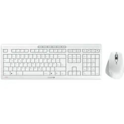 CHERRY Stream Desktop-Set Comfort, DE-Layout White