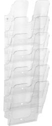 DURABLE FLEXIPLUS Prospektständer 1700008401 DIN A4 Polystyrol Transparent 26,6 x 34,4 x 34,8 cm