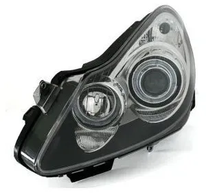 Kristall-Scheinwerfer OPEL CORSA D (2006-2010) - schwarz