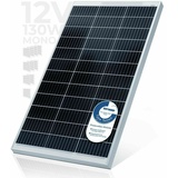 Yangtze Power® Solarpanel Solarmodul 12v Mono Photovoltaik Solarzelle 130W