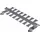 HEBOTEC 1041-004C Kabelabfangschiene Edelstahl, Stahl 1 St.