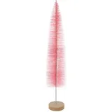 Trendline Deko Baum Kunststoff Ø 9 x 46 cm rosa Figur