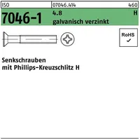 Industrial Quality Supplies ISO 7046 Form C Senkkopfschraube M4x40