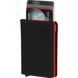 Secrid Slimwallet Unisex Kartenetui schwarz rot