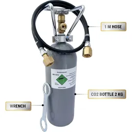 ich-zapfe CO2-Zylinder Komplettset + 0,5 kg