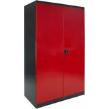 ADB Werkzeugschrank Flügeltürenschrank Stahlschrank Werkstattschrank XXL 2-türig