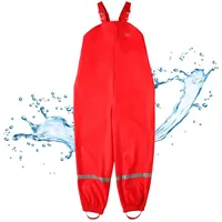 BMS Regenhose Rot 128