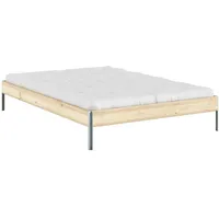 Karup Design Bettgestell »CORE BED Bodenbett, Holzrahmen, Futonbett, Jugendbett,