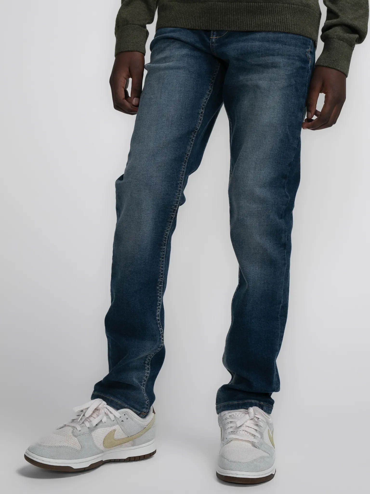 Straight-Jeans PETROL INDUSTRIES, Jungen, Gr. 146, N-Gr, blau (schwarz used), Denim/Jeans, Obermaterial: 98% Baumwolle, 2% Elasthan, regular fit lang, Jeans Straight-Jeans, mit Washed-Optik