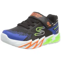 SKECHERS Flex-Glow Bolt Kinder Blau/Schwarz 36