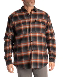 Klim Bridger, Hemd/Jacke - Dunkelgrau/Dunkelorange - 3XL