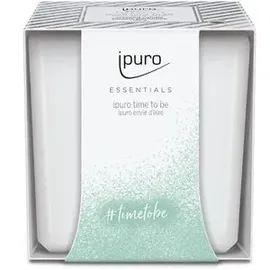 ipuro Essentials time to be Duftkerze 125 g