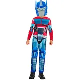 Rubies Offiziell Transformers Optimus Prime Kinderkostüm, Verkleidung für Kinder, Größe 7-8 Jahre, Halloween