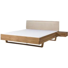 MASSIVMOEBEL24.DE FICHTELBERG 180 x 200 cm Beige