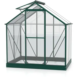 Vitavia Triton 2500 Alu smaragd ESG 3 mm 2,5 m2 inkl. Stahlfundament