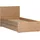 Vox Bett SIMPLE 95,3 x 205,6 cm Eiche massiv beige