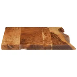 vidaXL Badezimmer-Waschtischplatte Massivholz Akazie 80x52x3,8 cm