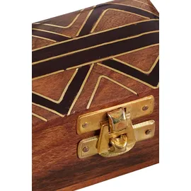 Marrakesch Orient & Mediterran Interior 3er Set Schmuckkästchen aus Holz Dajat