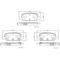 Brembo Bremsbelagsatz, Scheibenbremse BEYOND LINE - EV