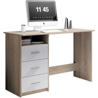 Bega Schreibtisch Adria Eiche Nachbildung/weiß matt