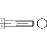 Industrial Quality Supplies DIN 931/ISO 4014 Sechskant-Schaftschraube 8.8 M