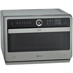 Freistehende Mikrowelle 1000 W Größe: groß Dampfgaren Grill  MW179IN (Edelstahl) 