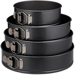 relaxdays Springformen-Set Ø 18,0/24,0/26,0/28,0 cm