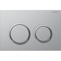 Geberit Omega20 Betätigungsplatte mattverchromt/glanzverchromt/mattverchromt 115085JQ1