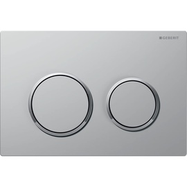 Geberit Omega20 Betätigungsplatte mattverchromt/glanzverchromt/mattverchromt 115085JQ1