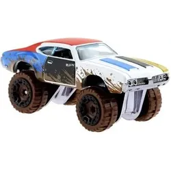 HOT WHEELS HFW36 1:64 Mud Runners, sortiert