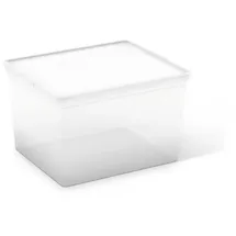KIS - space for you Box CLEAR CUBE 40 x 25 x 34 cm 1-tlg. weiß